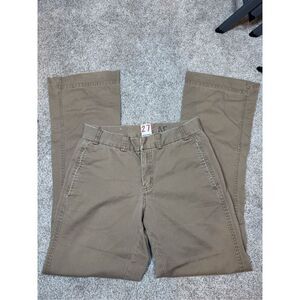 Vintage Abercombie & Fitch Y2K Flare Leg khakis size 2